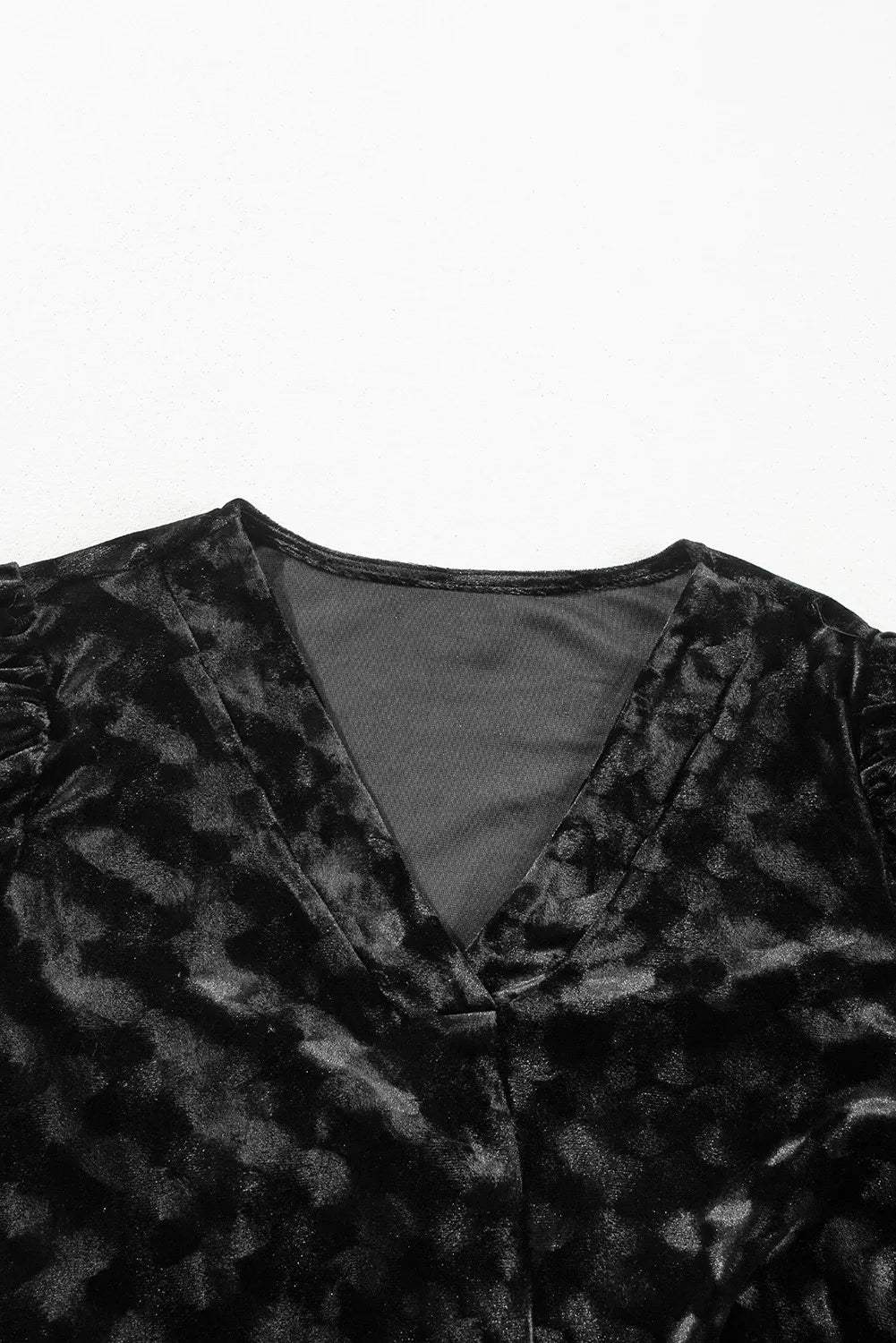 Vivienne Velvet Mini Dress Black 8
