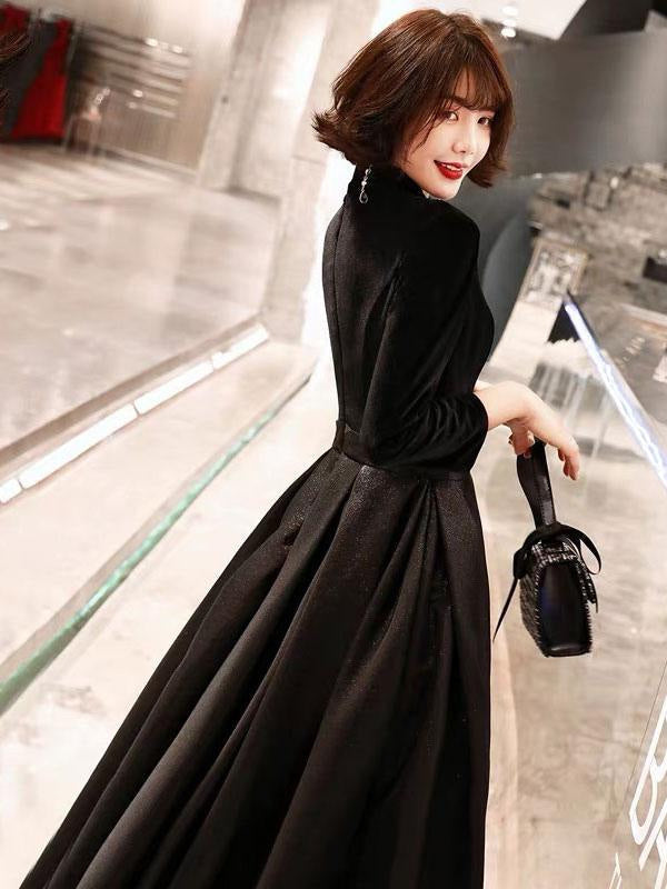 Suvi Velvet Maxi Dress Black 6