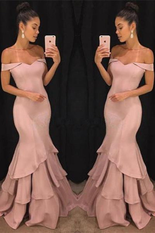 Lillian Off-Shoulder Mermaid Gown