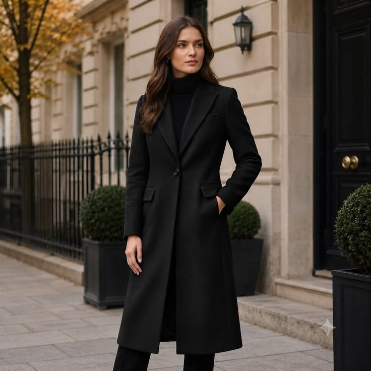 Victoria Wool Overcoat Multi 1