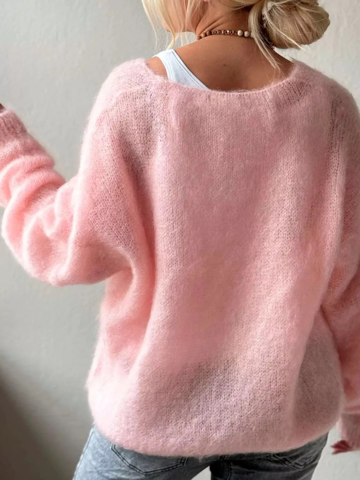 Margot Knit Sweater Dress Orange 5