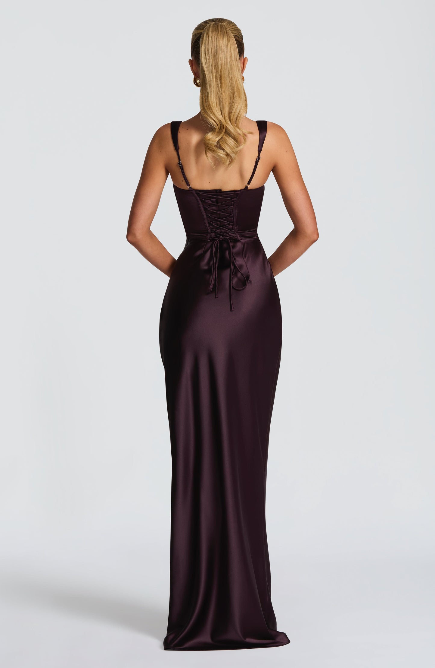 Calanthe Burgundy Sparkle Maxi Dress Burgundy Sparkle 53
