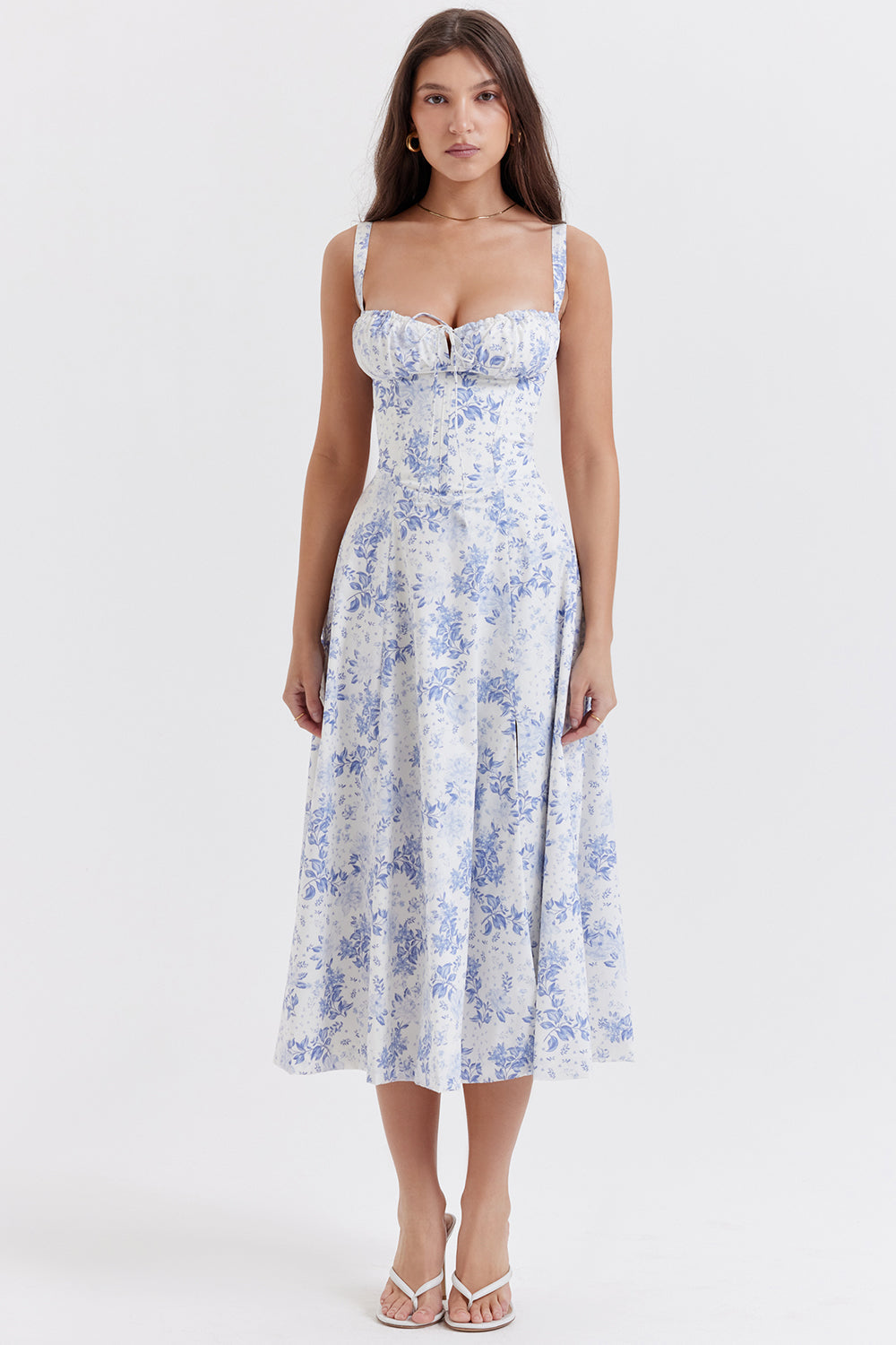 Isadora Corset Midi Dress Multi 7