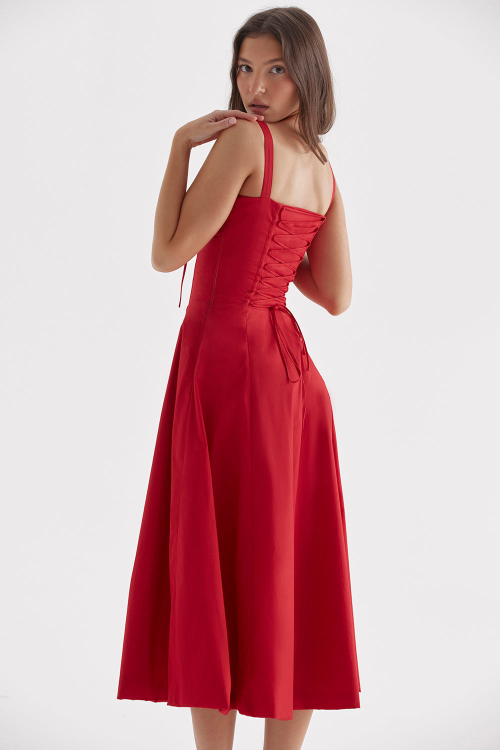 Isadora Corset Midi Dress Multi 5