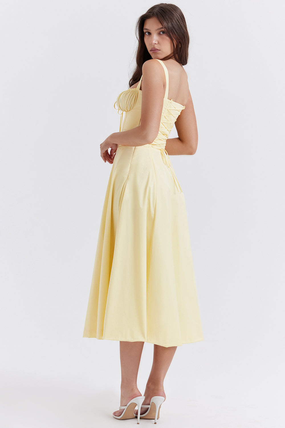 Isadora Corset Midi Dress Multi 4