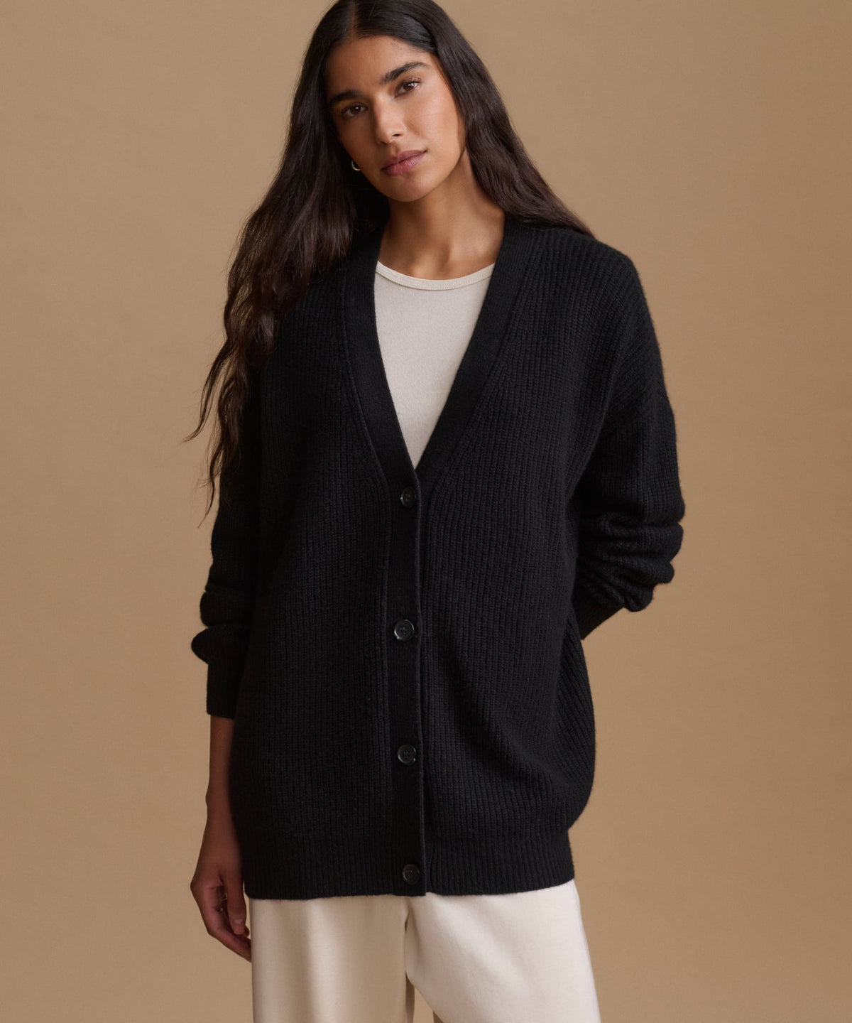 Margot Cashmere Cocoon Cardigan Multi 1