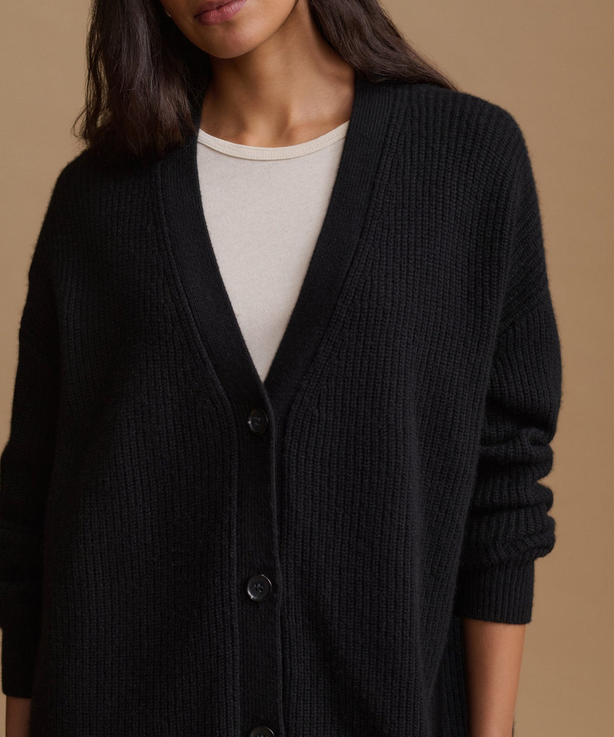 Margot Cashmere Cocoon Cardigan Multi 3