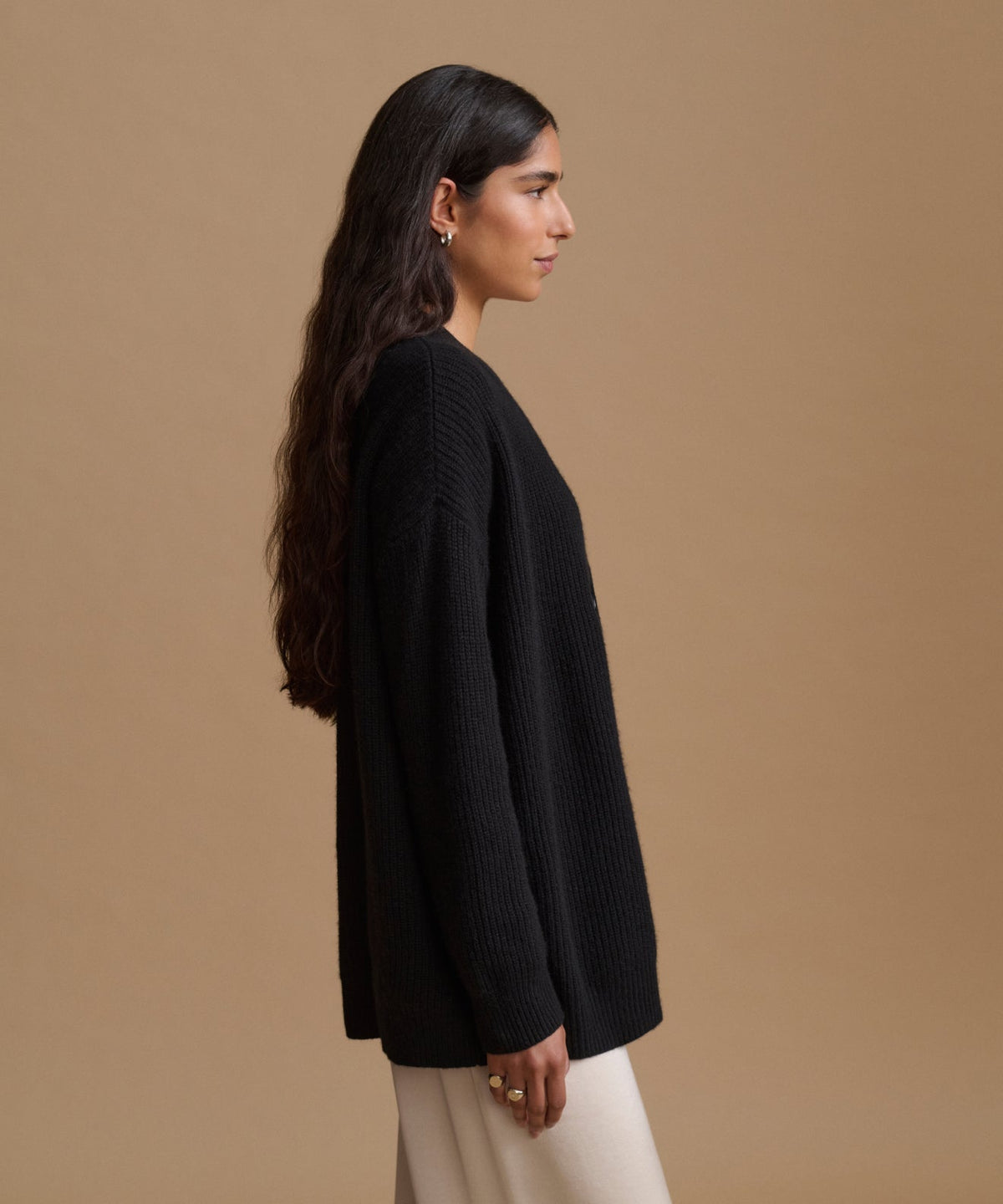 Margot Cashmere Cocoon Cardigan Multi 4