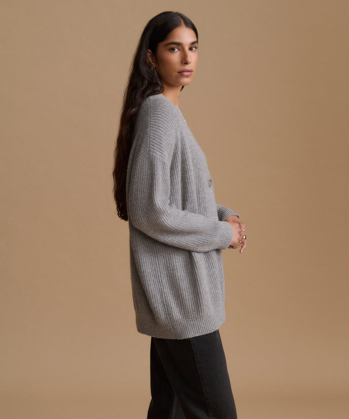 Margot Cashmere Cocoon Cardigan Multi 21