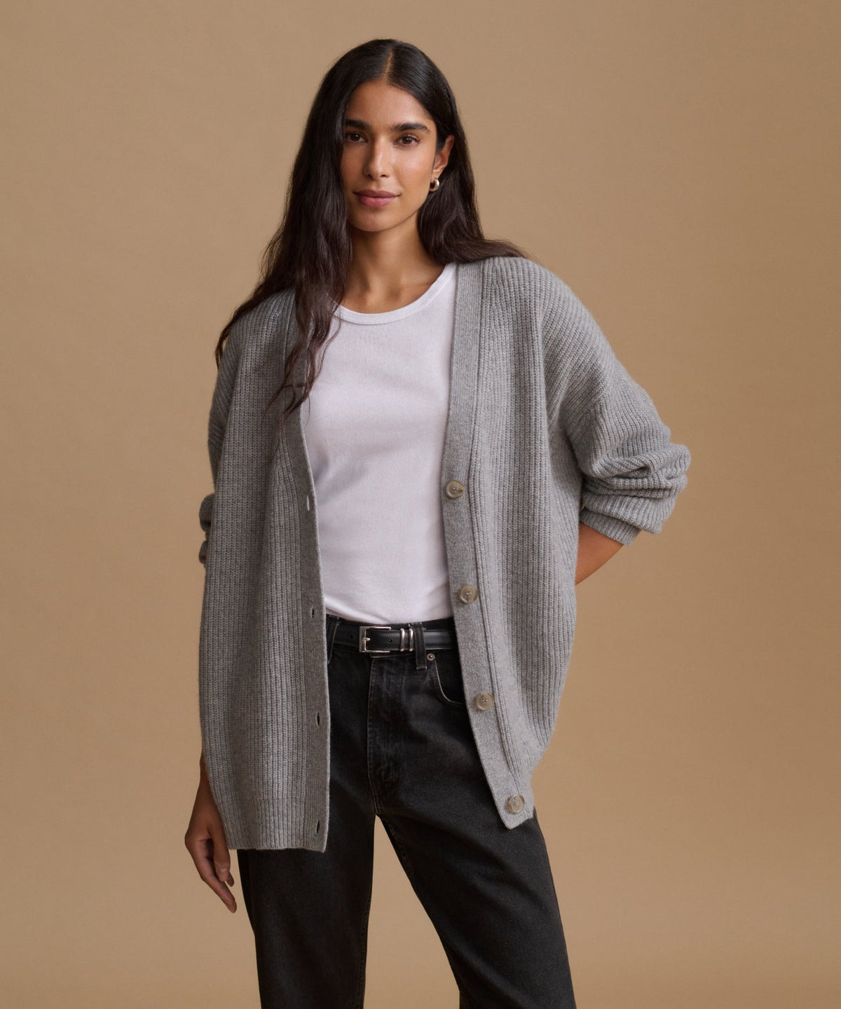 Margot Cashmere Cocoon Cardigan Multi 18