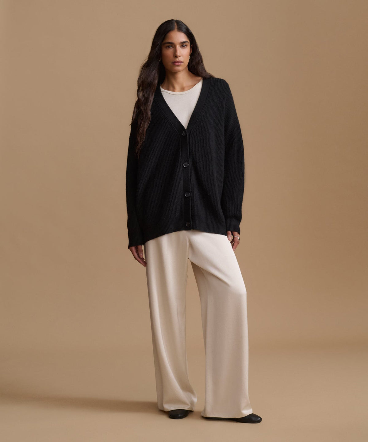 Margot Cashmere Cocoon Cardigan Multi 2