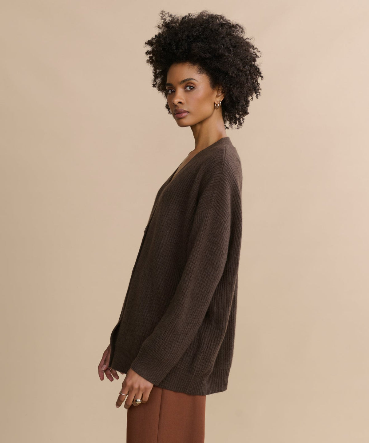 Margot Cashmere Cocoon Cardigan Multi 9