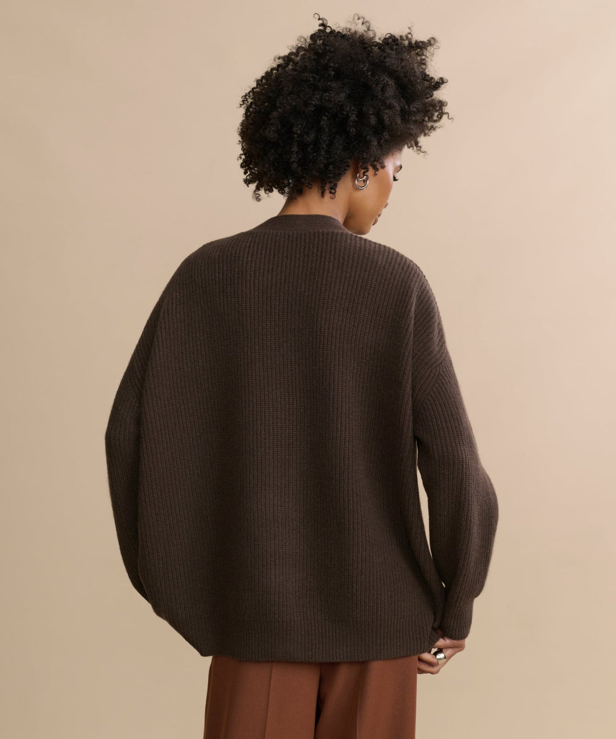 Margot Cashmere Cocoon Cardigan Multi 10