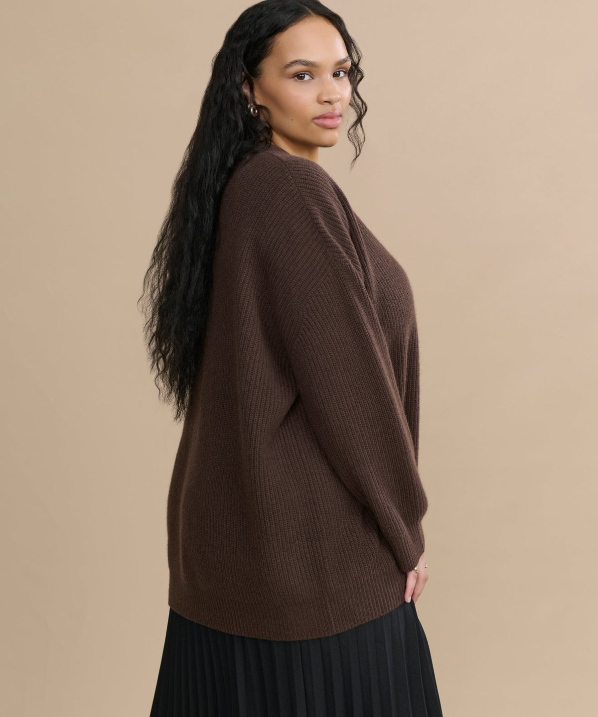 Margot Cashmere Cocoon Cardigan Multi 12