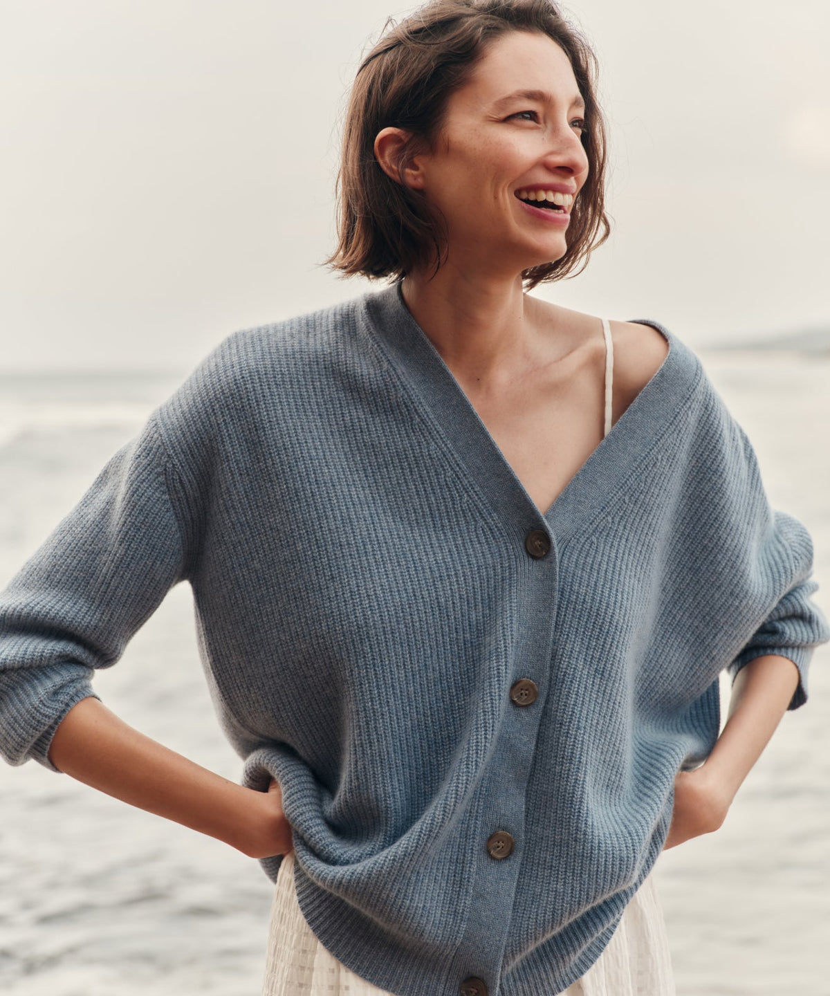 Margot Cashmere Cocoon Cardigan Multi 13
