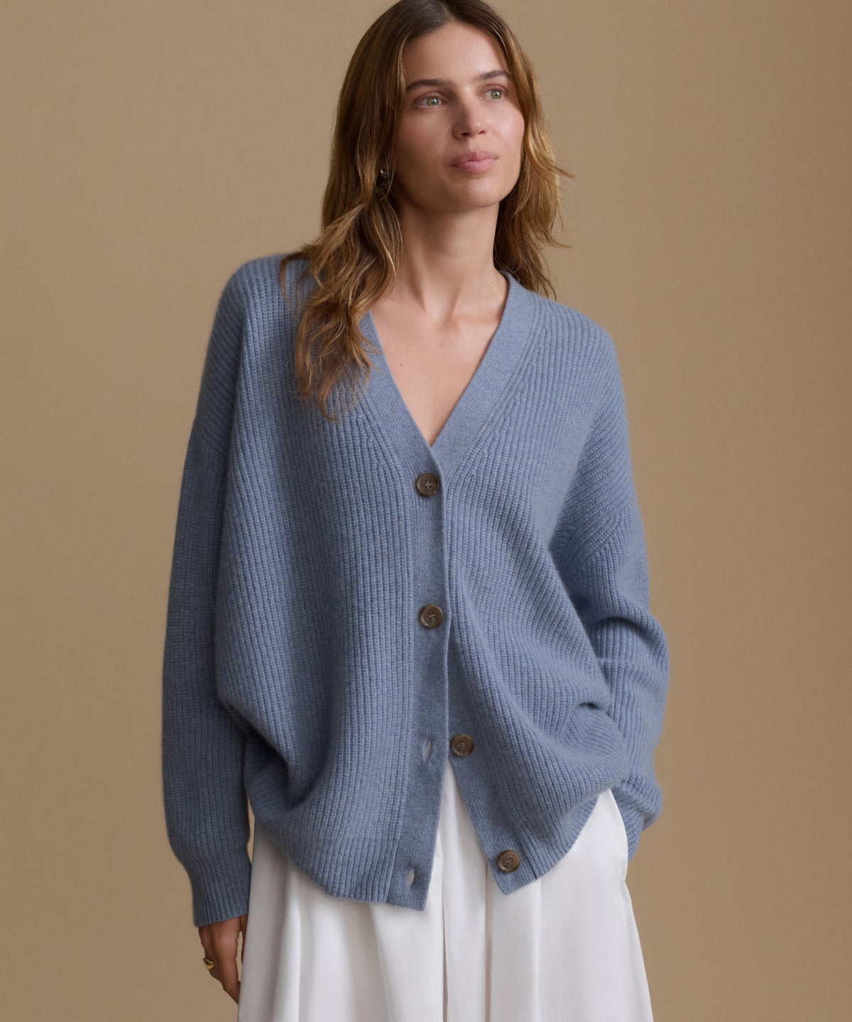 Margot Cashmere Cocoon Cardigan Multi 15