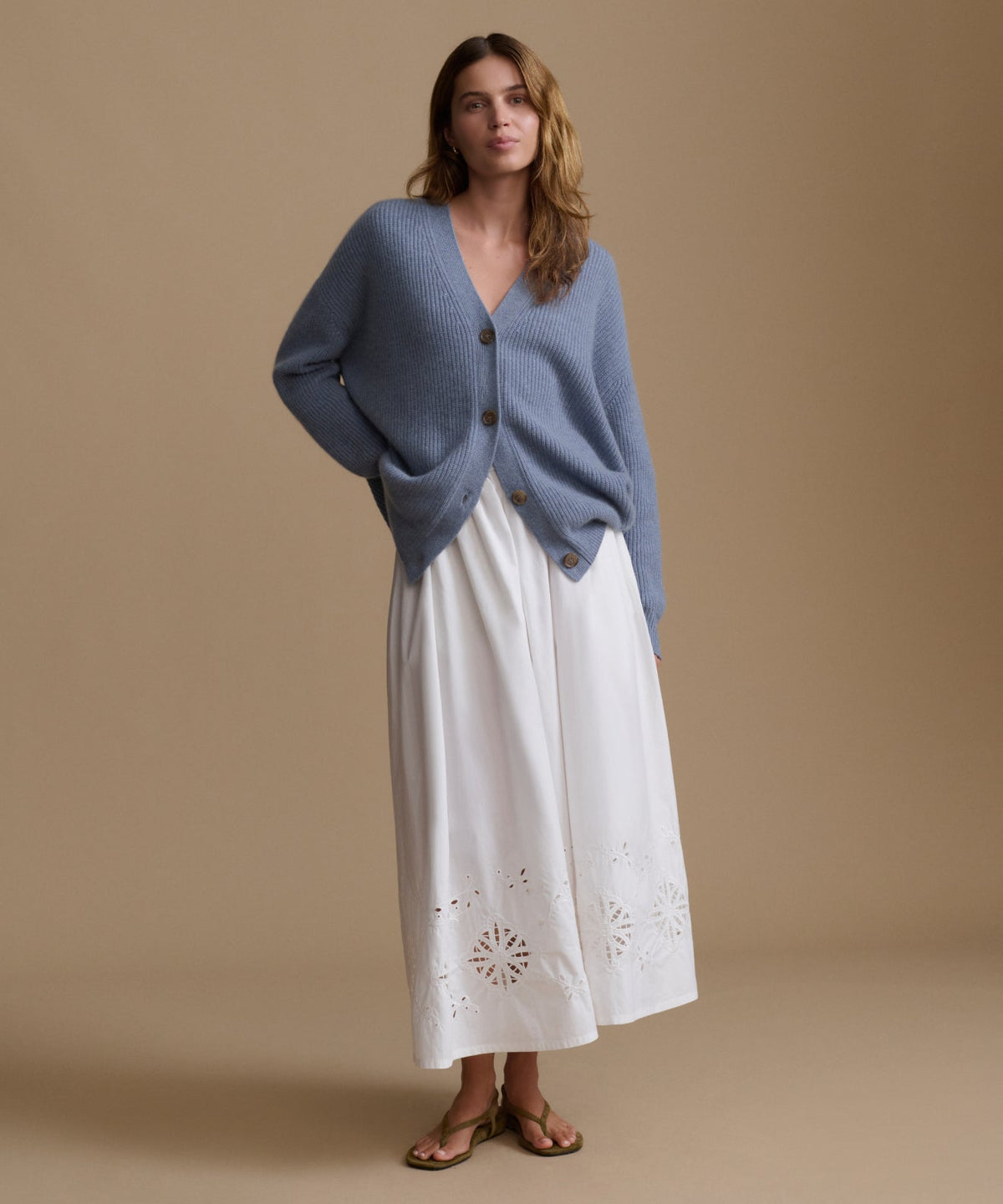 Margot Cashmere Cocoon Cardigan Multi 14
