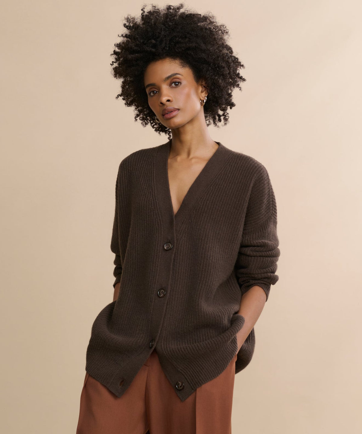 Margot Cashmere Cocoon Cardigan Multi 6