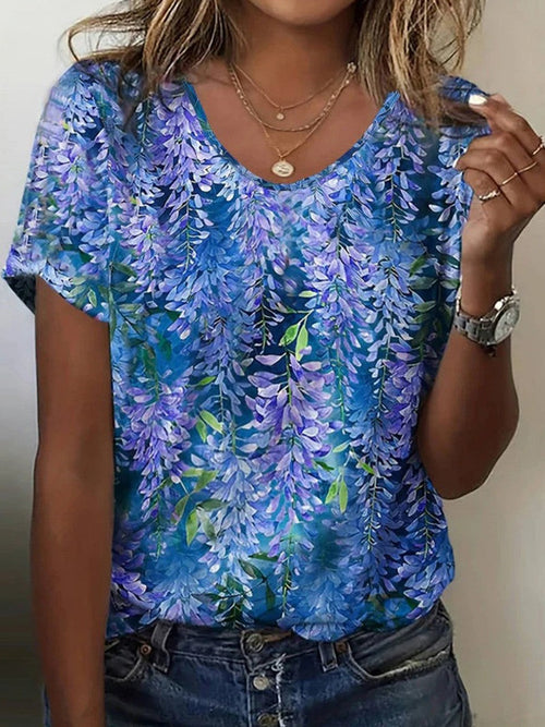 Arabella Floral Print Tee Shirt 1