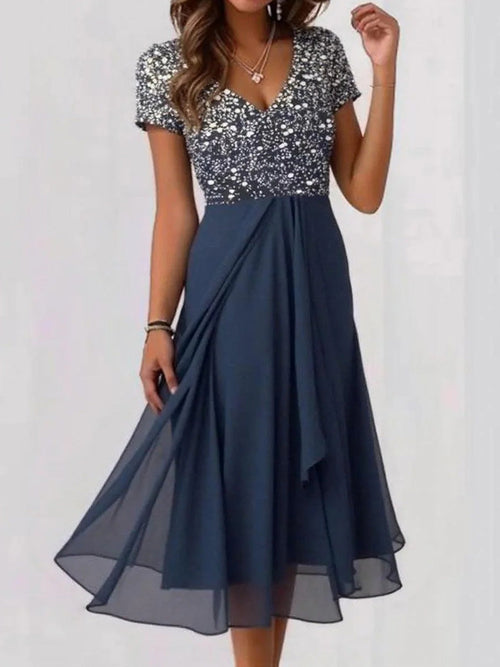 Margot Glitter Midi Dress Multi 1