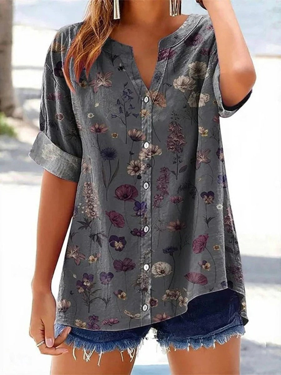 Margot Floral Blouse Floral 2