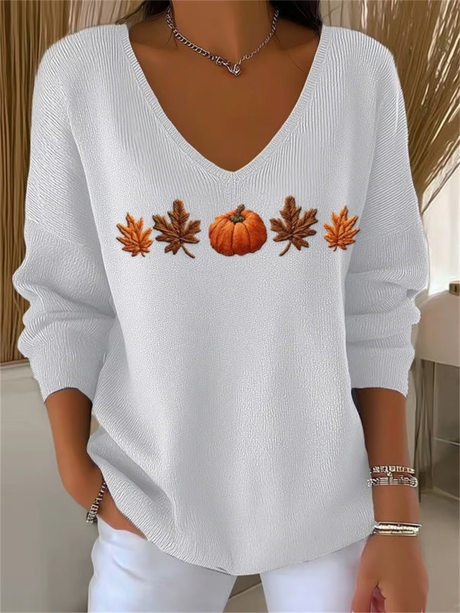 Margot Printed Sweatshirt Orange 3