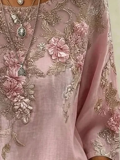Tatiana Floral Blouse Floral 2
