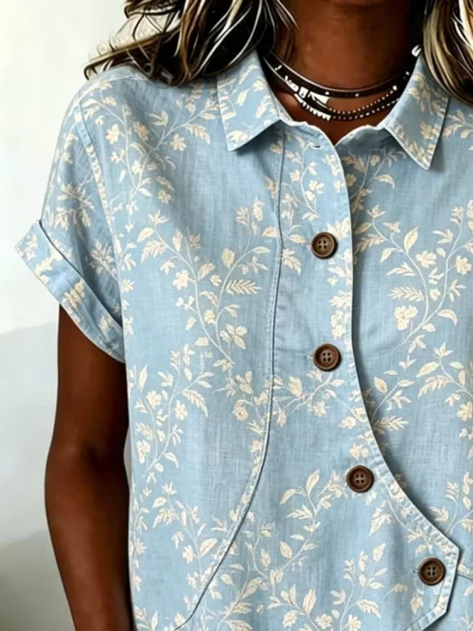 Rosalie Floral Shirt Dress Floral 2