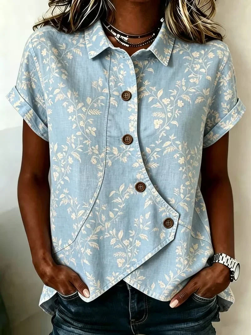 Rosalie Floral Shirt Dress Floral 1