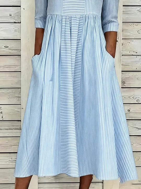 Margot Striped Maxi Dress Multi 2