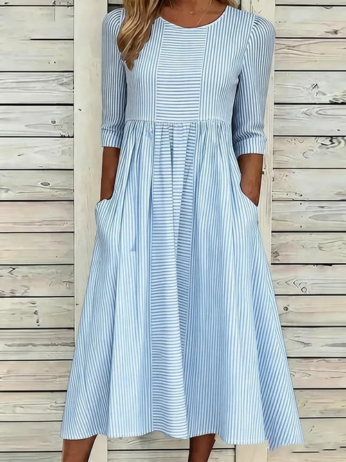 Margot Striped Maxi Dress Multi 1