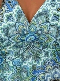 Arabella Paisley A-Line Midi Dress Multi 2
