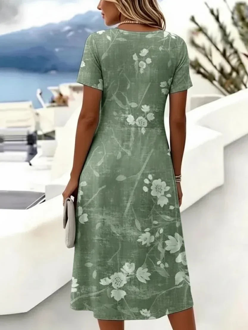 Margot Floral A-Line Dress Floral 2