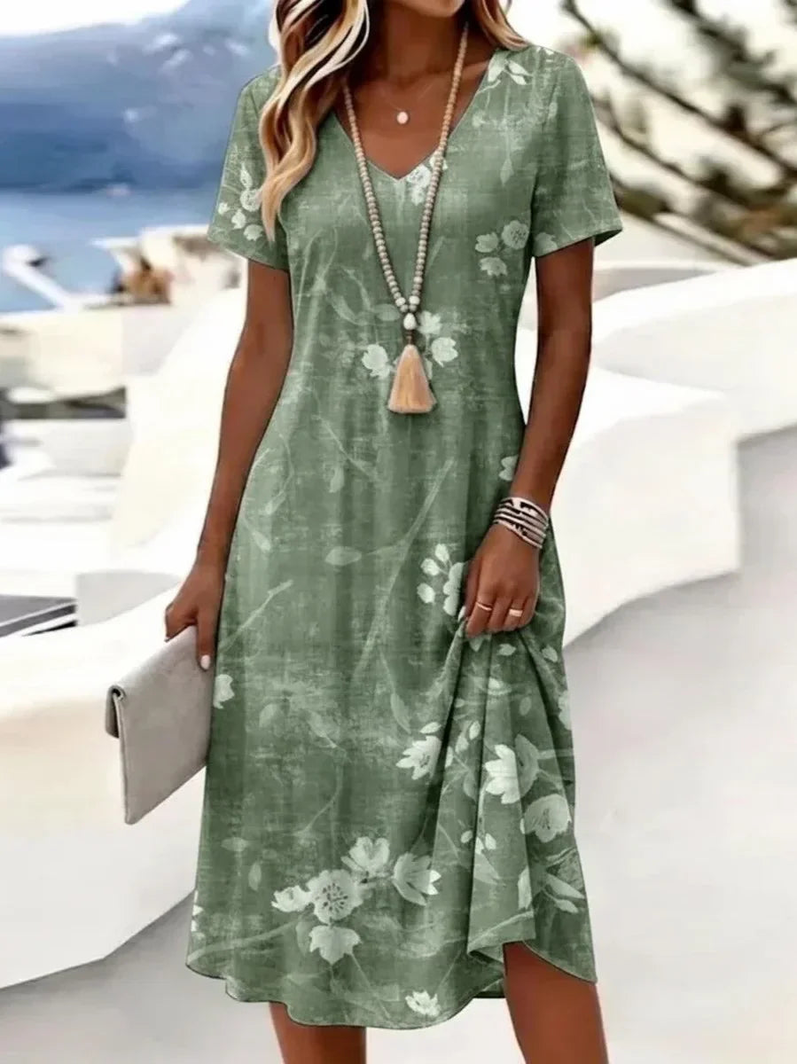 Margot Floral A-Line Dress Floral 1