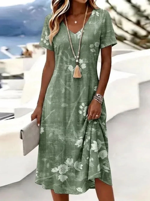 Margot Floral A-Line Dress Floral 1