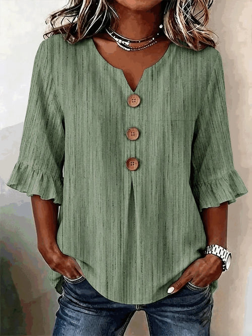 Margot Striped Blouse Elastic Blouse 1