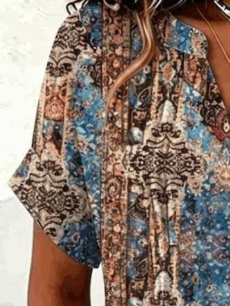 Margot Paisley Floral Shirt Dress Floral 3