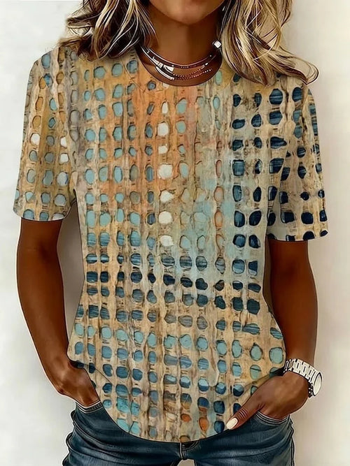 Margot Vintage Dot Loose Dress Multi 1