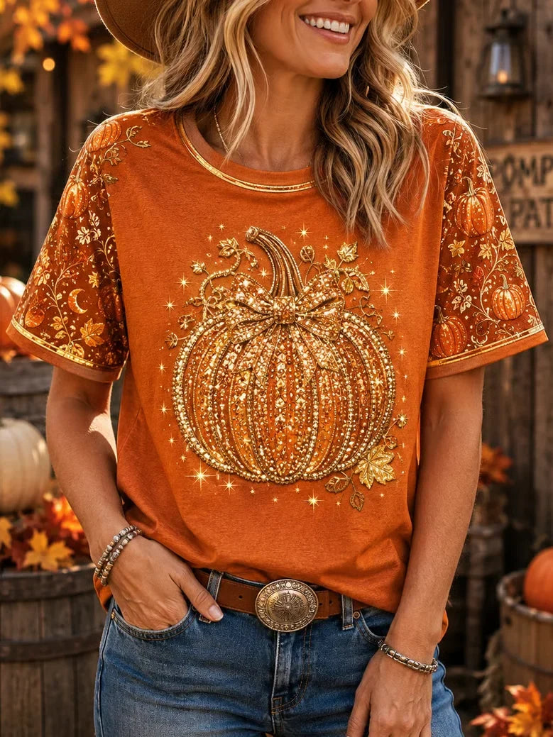 Amelie Casual Crew Neck Tee shirt 1