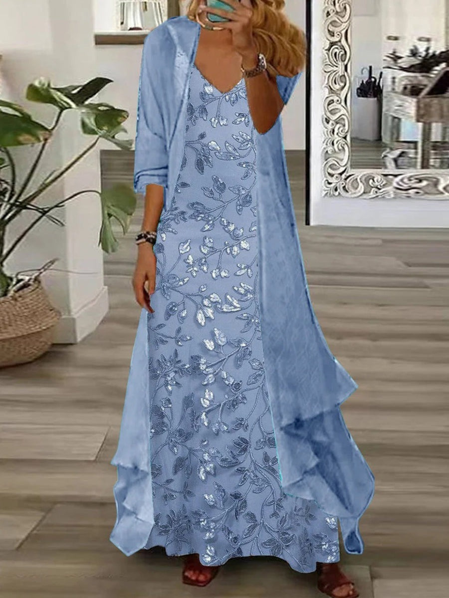 Valentina Floral Maxi Dress Floral 1