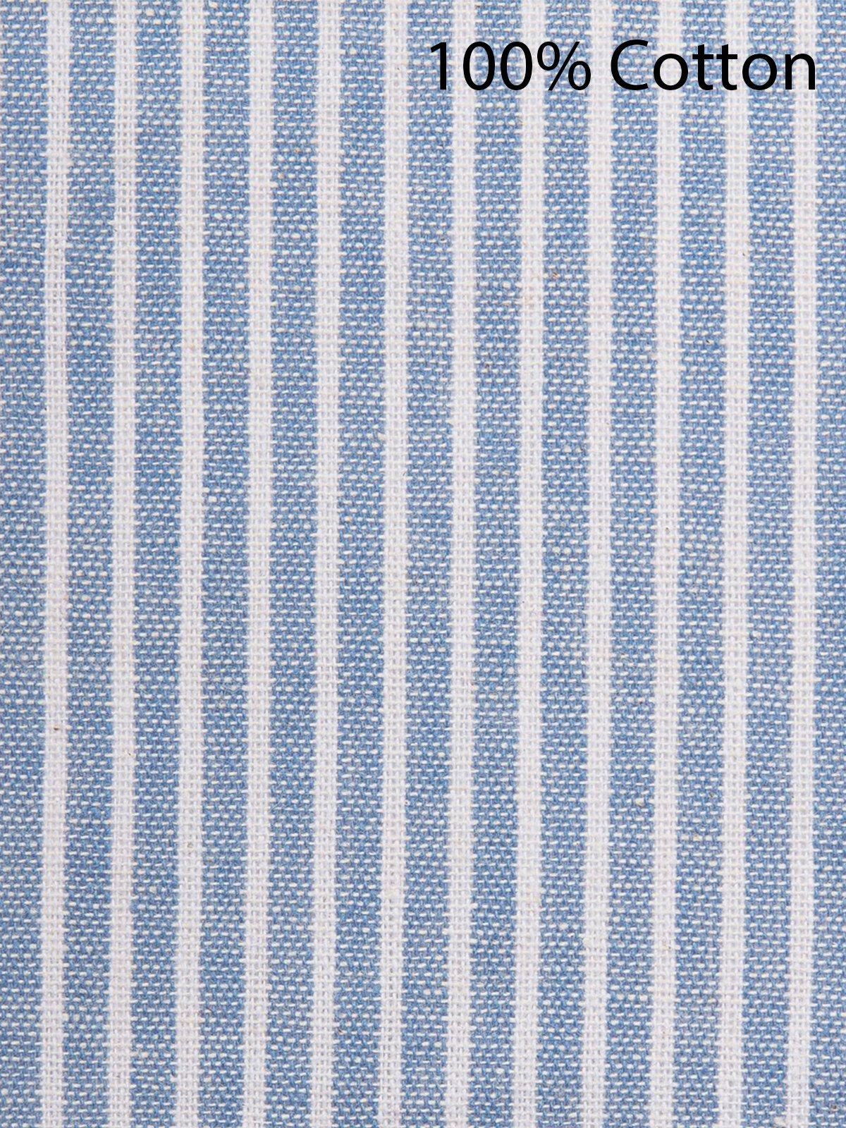 Gemma Striped Midi Dress Blue 3