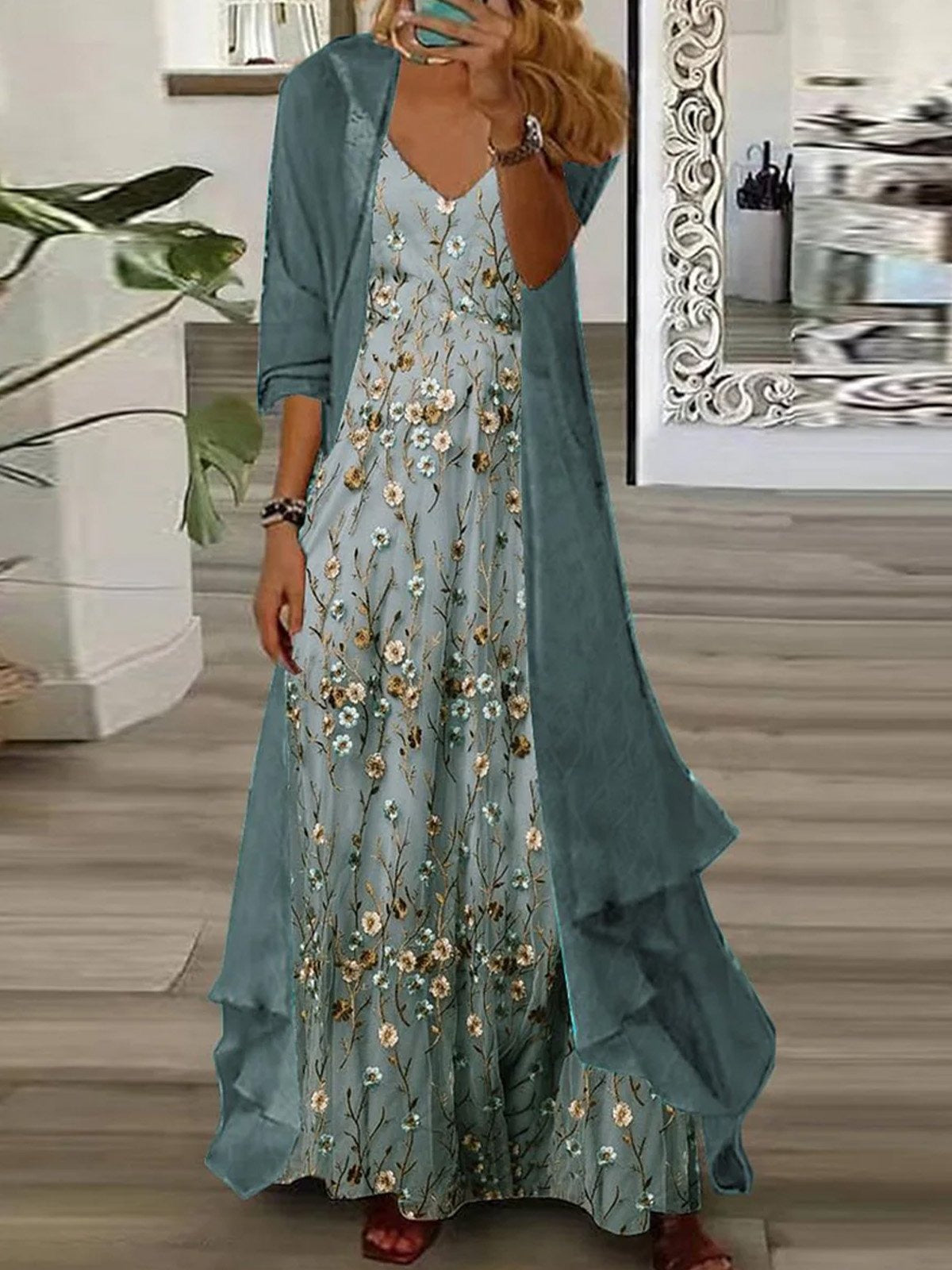 Pia Floral Two-Piece Set Piece Set 1