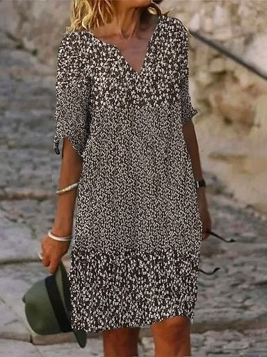 Violetta Floral Mini Dress Floral 1