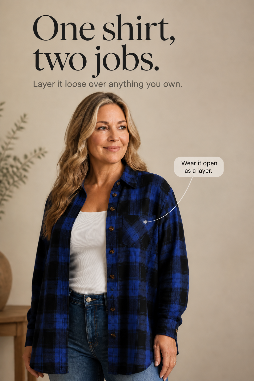 Edith Buffalo Plaid Shacket Green-Black Plaid 5