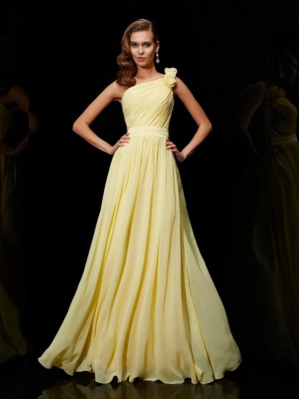 Margot One-Shoulder Chiffon Bridesmaid Dress