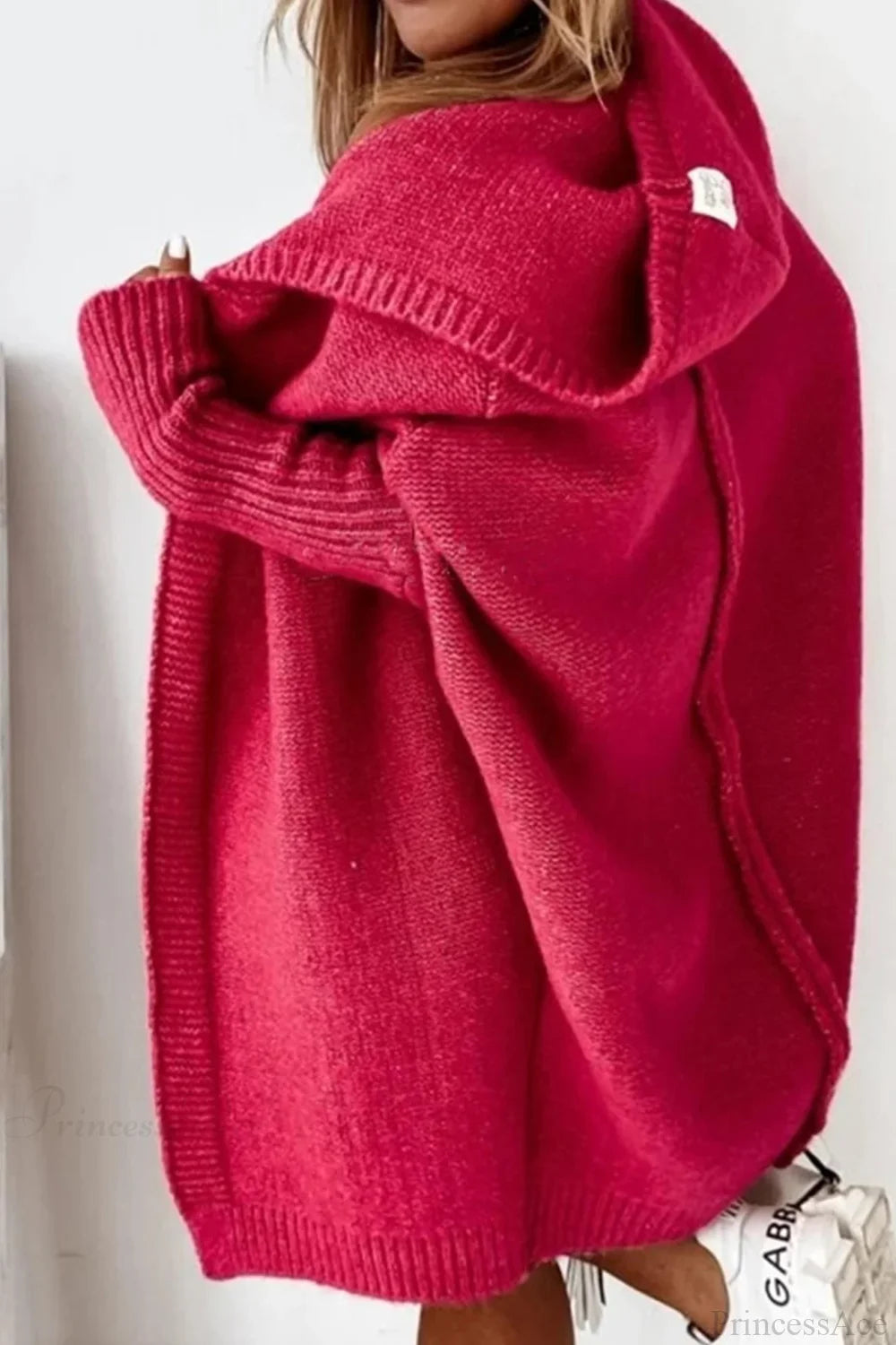 Margot Color-Block Knit Cardigan Apple Green 4