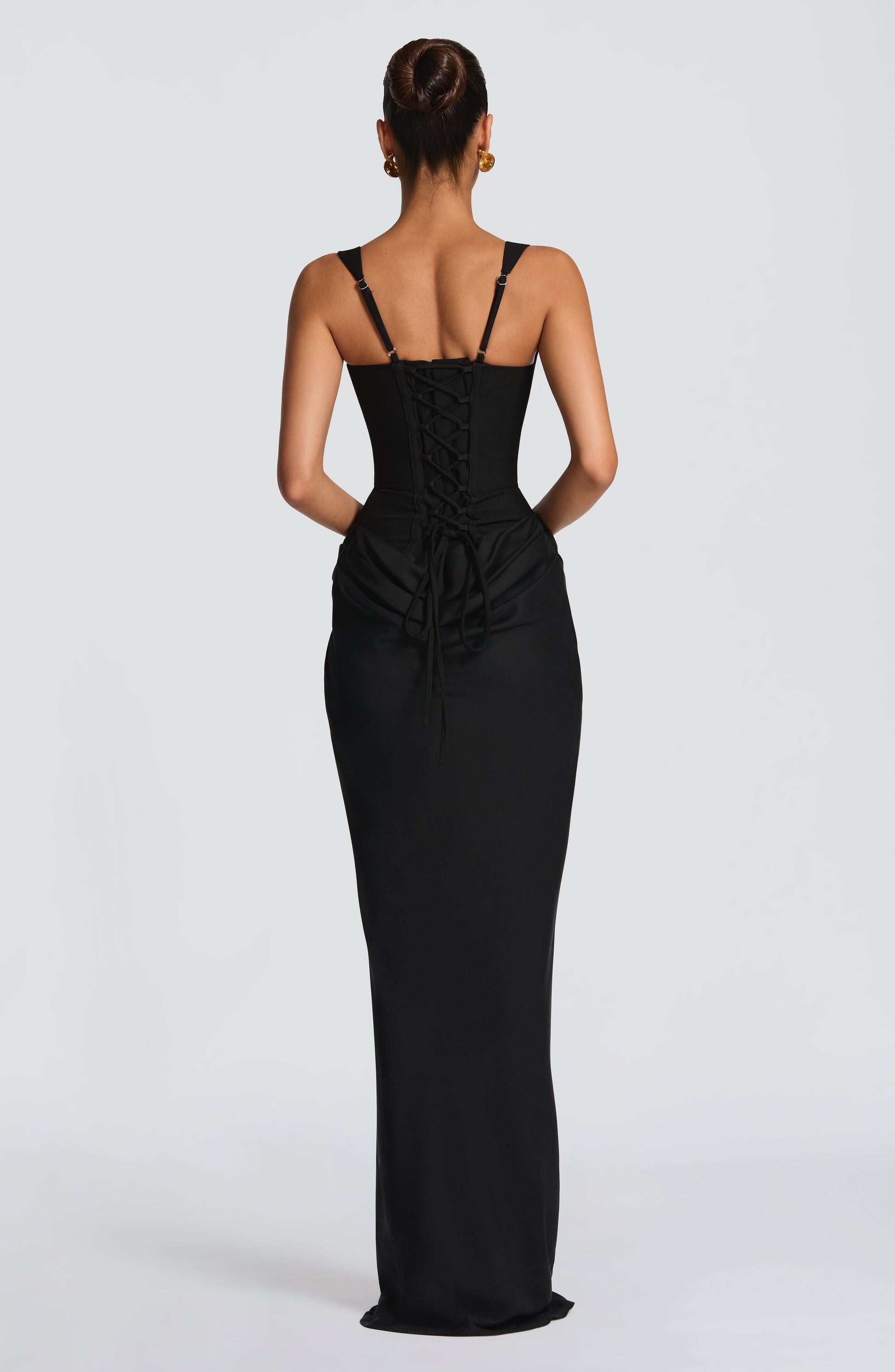 Cornelia Burgundy Maxi Dress Burgundy 9