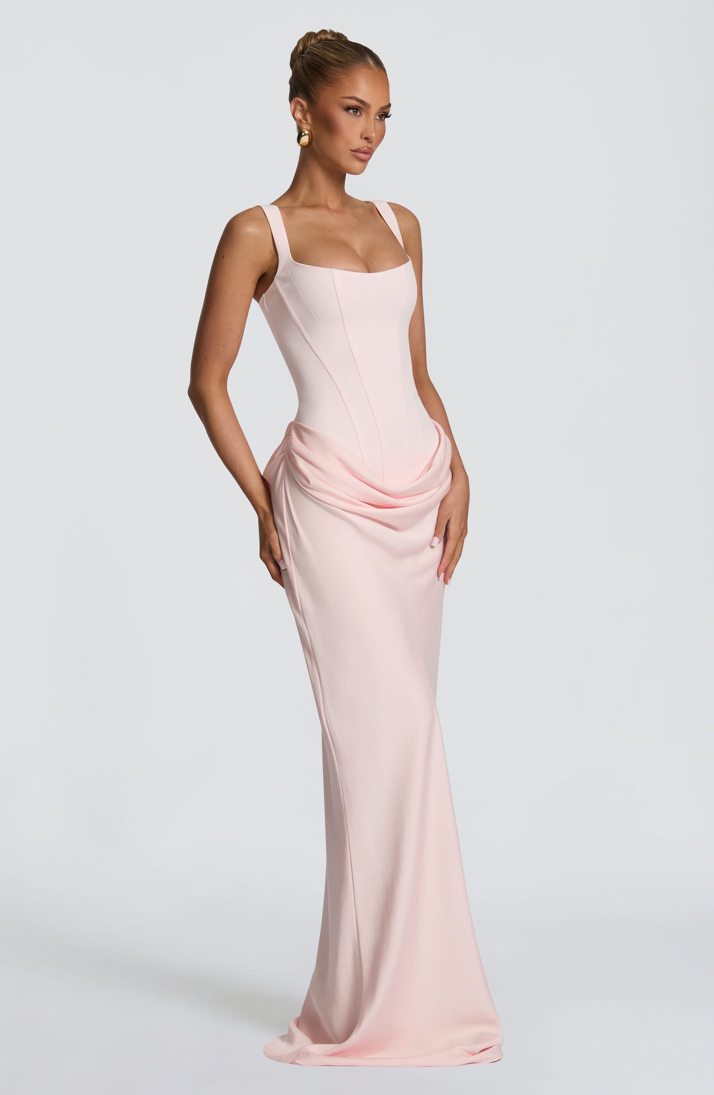 Cornelia Burgundy Maxi Dress Burgundy 31
