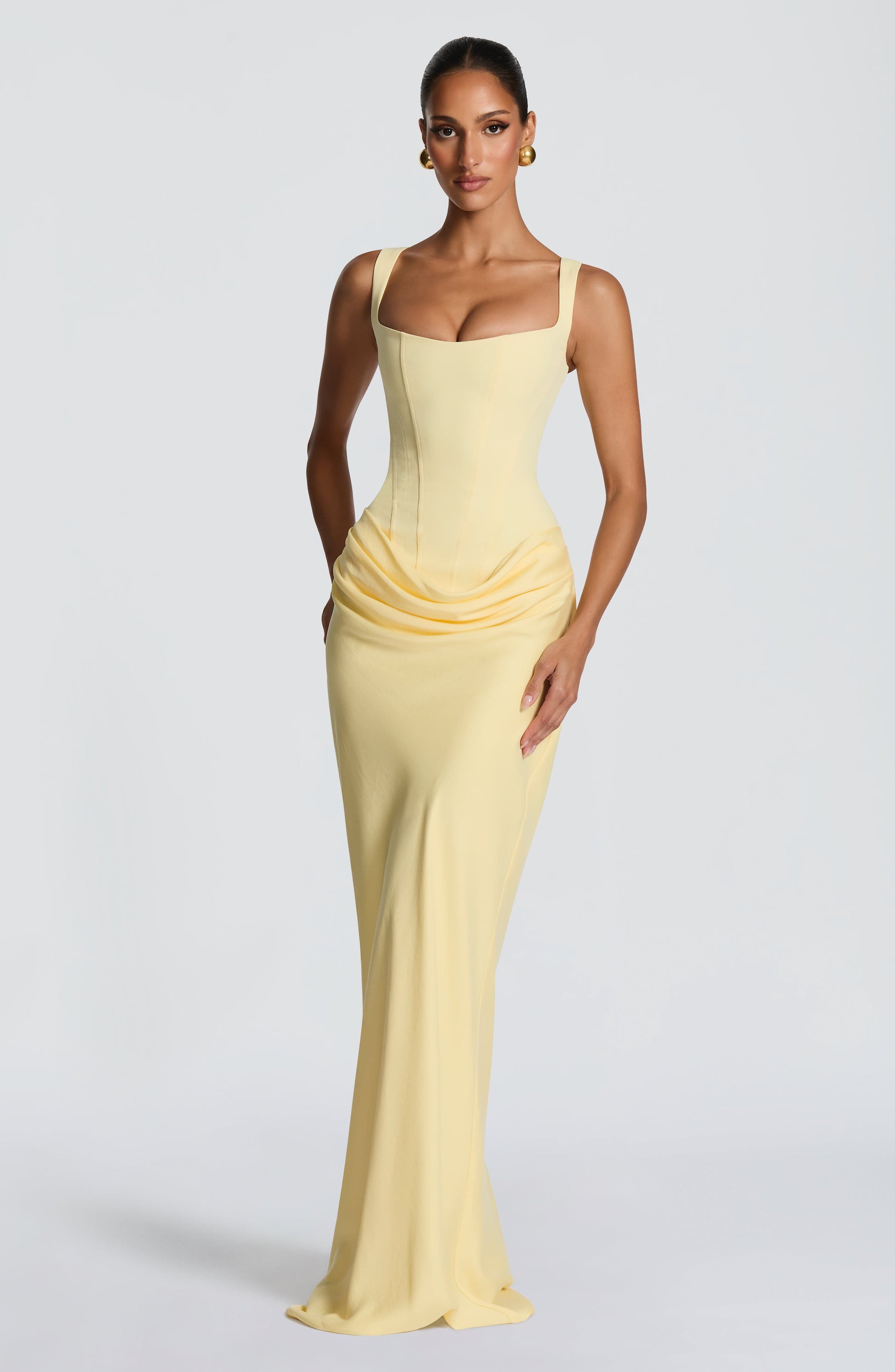 Cornelia Burgundy Maxi Dress Burgundy 17