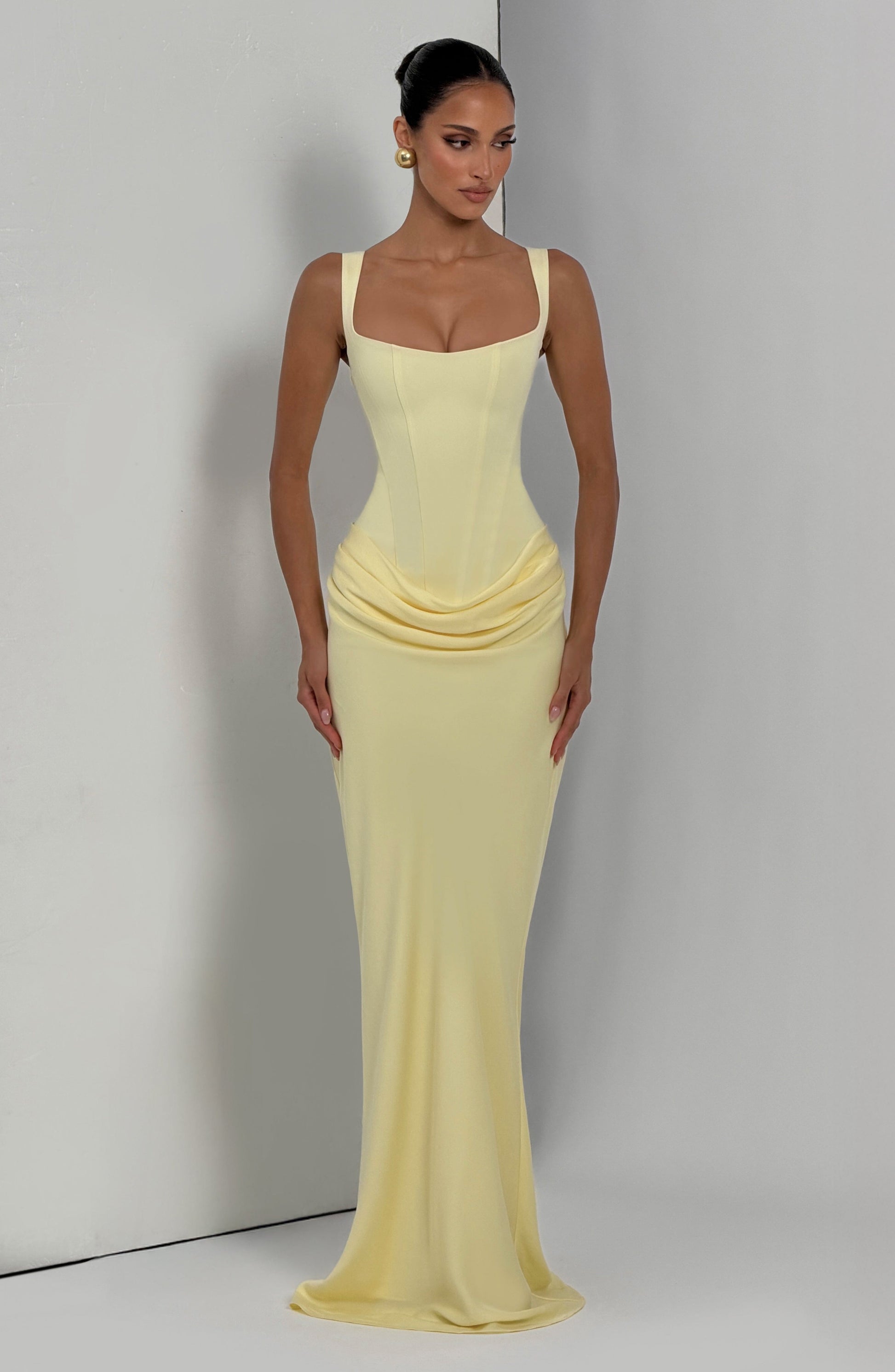 Cornelia Burgundy Maxi Dress Burgundy 18